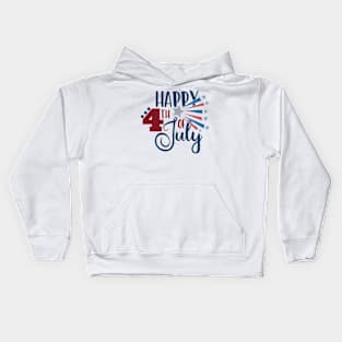 Happy 4th of July Kids Hoodie